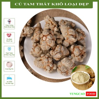 Tam Thất Khô Hà Giang-Củ Tam Thất Khô Loại 12 Củ 100gr