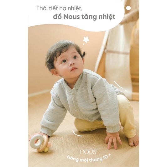 Áo khoác trần bông Nous