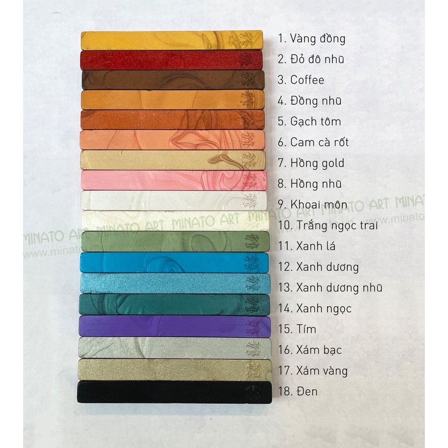 Sáp niêm phong cho thiệp cưới