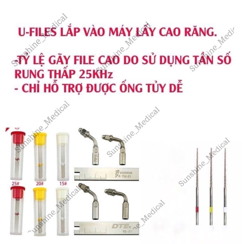 Tay lấy cao kết hợp rung rửa nội nha lắp vào tay nhanh ghế răng
