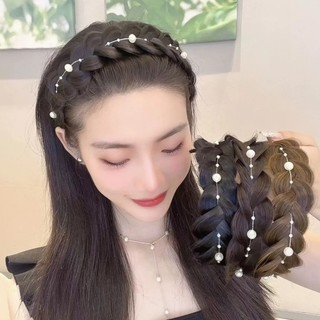 Băng Đô Dạng Tóc Giả Thắt Bím Thời Trang