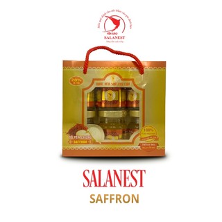 Nước yến Salanest chưng Saffron và 20% yến tươi cao cấp - Hộp tiết kiệm