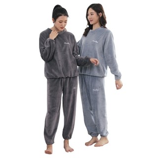 Bộ đồ quần áo nỉ lông cừu form rộng mềm mịn Madela-BNN01