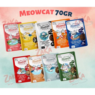 Pate mèo Meowcat 70g - 9 Vị