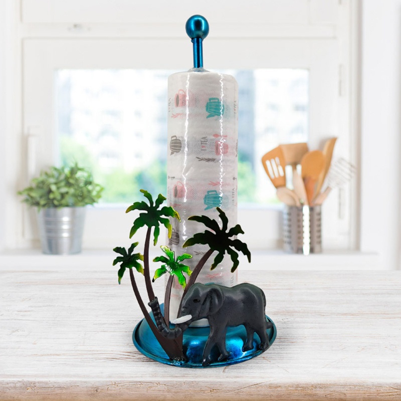 Giá Đỡ Cuộn Giấy Vệ Sinh Bằng Sắt Tiện Dụng Cho Nhà Bếp