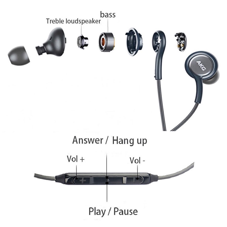 Tai nghe Samsung chính hãng AKG Type-C dùng cho Samsung Galaxy Note 10,  s21+ s21 Ultra  S20  S20FE / Note 20