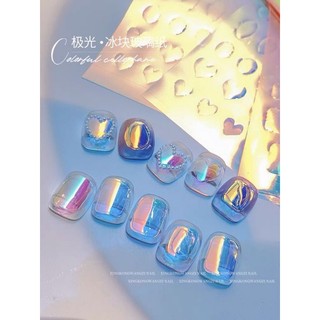 sticker dán nổi óng ánh nail