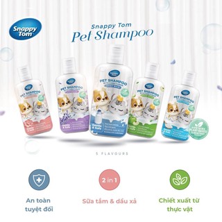 Sữa tắm snappy tom cho chó mèo 500ml - dưỡng lông, thơm lâu