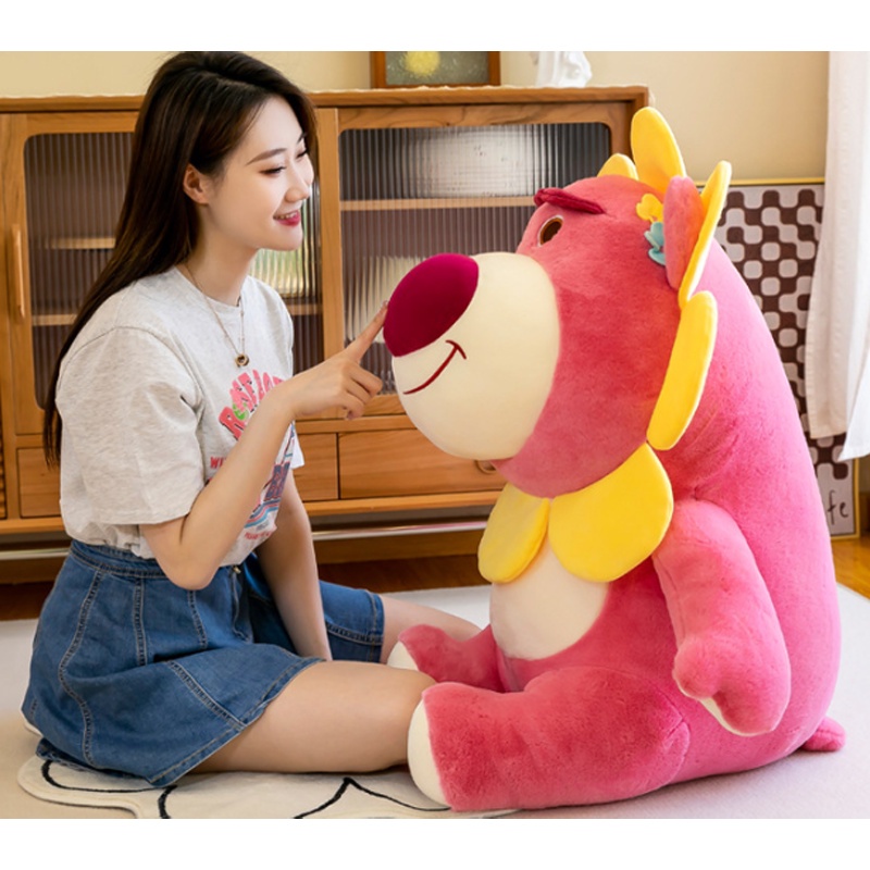 Thú Nhồi Bông Hình Gấu Dâu Tây Xinh Xắn Mới