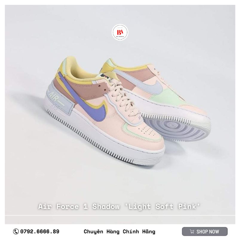 Chính Hãng Giày Nike Air Force 1 Shadow