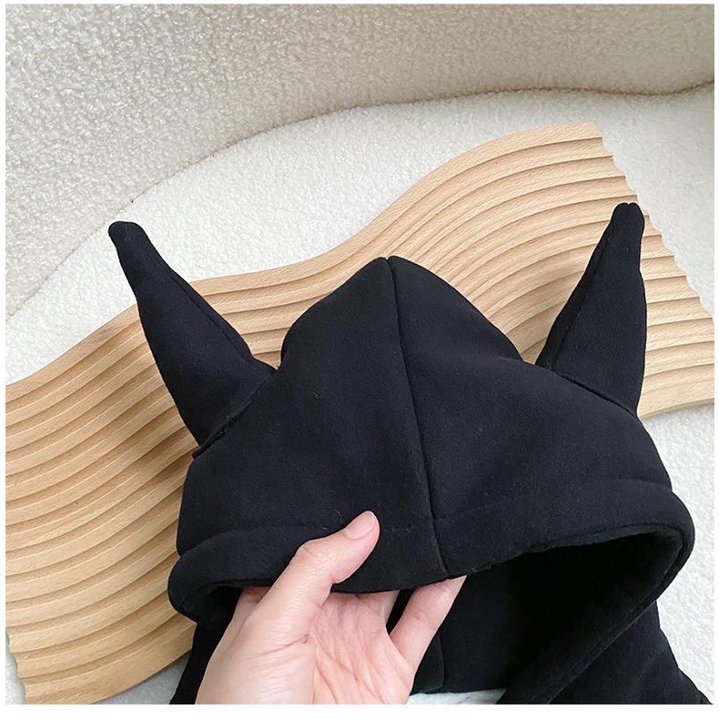 Hàng Có Sẵn Áo Sweatshirt Có Mũ Lót Lông Cừu Dày Phong Cách Mới Dành Cho Bé Trai Mặc Vào Mùa Đông