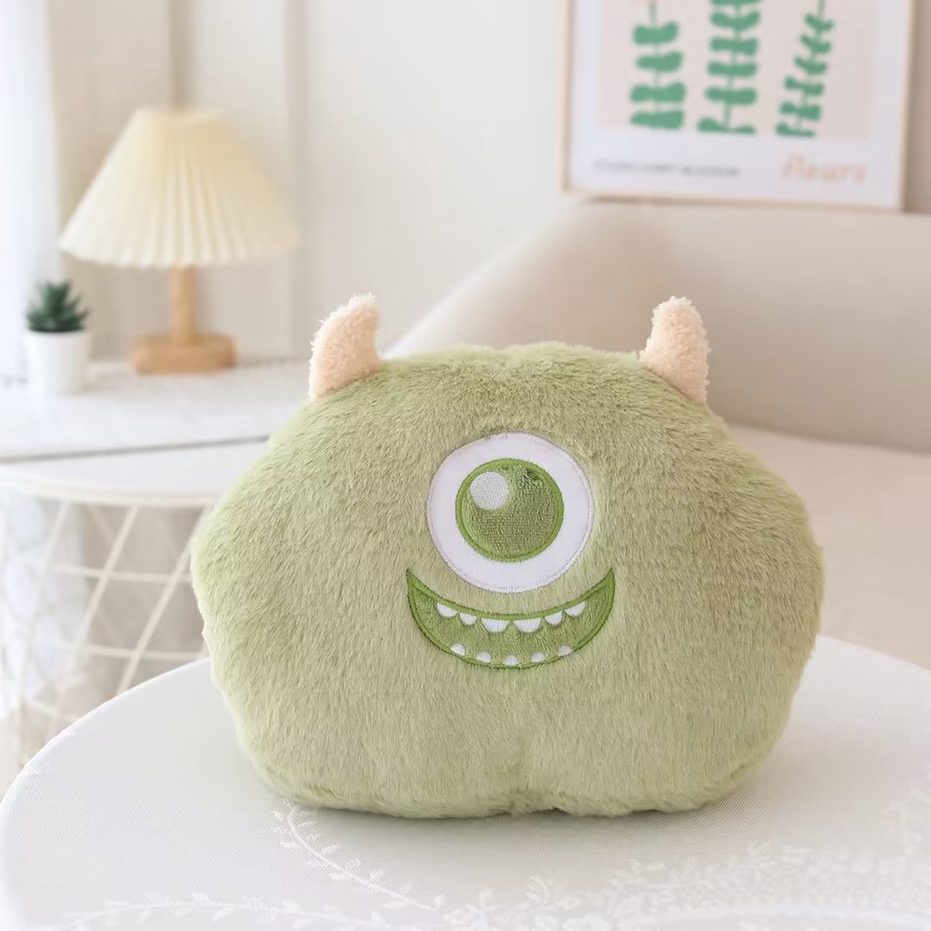 Gấu dâu Lotso Bộ 4 Gối Giữ Ấm Tay Hình Cinnamoroll StellaLou Melody KT Lucifer Kuromi