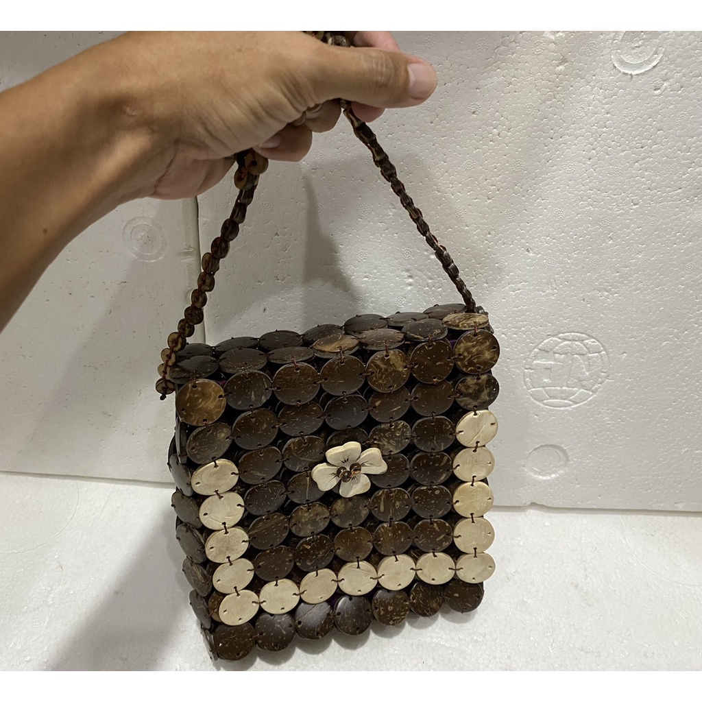 TÚI XÁCH MANG GÁO DỪA – GIỎ XÁCH THỜI TRANG GỖ THIÊN NHIÊN