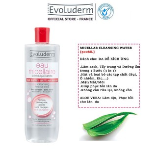 Tẩy Trang Evoluderm 250ml