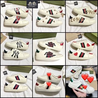 giày GC rắn,tym,ong,love ace,forlove,đai chun ngang trắng cao cấp