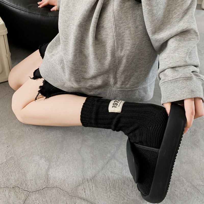 Bán Chạy#Đôi Vớ Thể Thao Dày Hai Lớp Đơn Giản Cổ Điển Dành Cho Nam Nữ