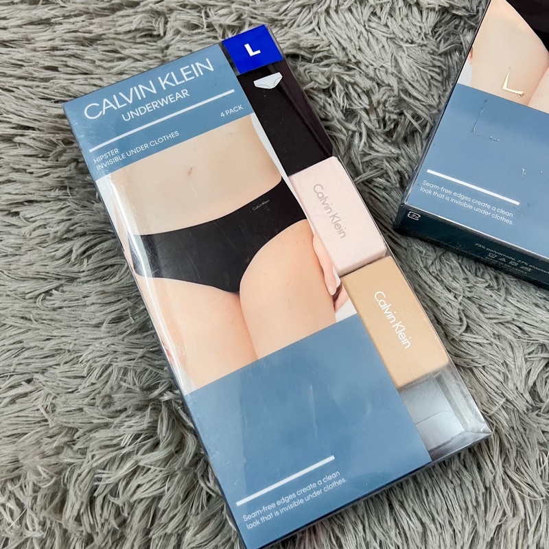 Set 4 quần lót Nữ Calvin Klein Underwear Invisible Under Clothes