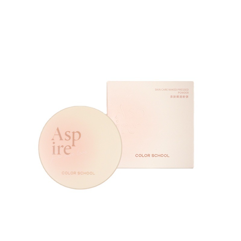 Phấn Phủ Kiềm Dầu COLOR SCHOOL Aspire Skin Care Naked Pressed Powder CS012