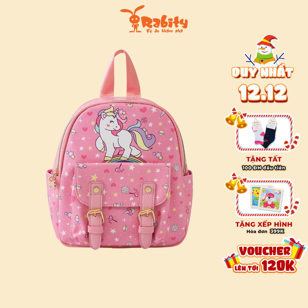 Balo trẻ em Ngựa Pony ba lô cho bé gái Rabity 22001.22022