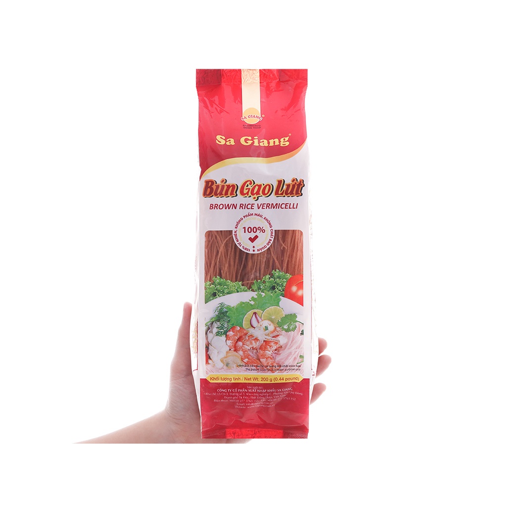 Bún gạo lứt Sa Giang 200g