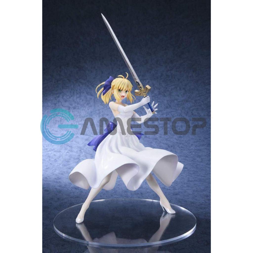 Bellfine Mô hình nhân vật Saber Altria Pendragon shiro dress ver dòng Fate Stay Night 1/8 scale figure 20cm FATEBF01