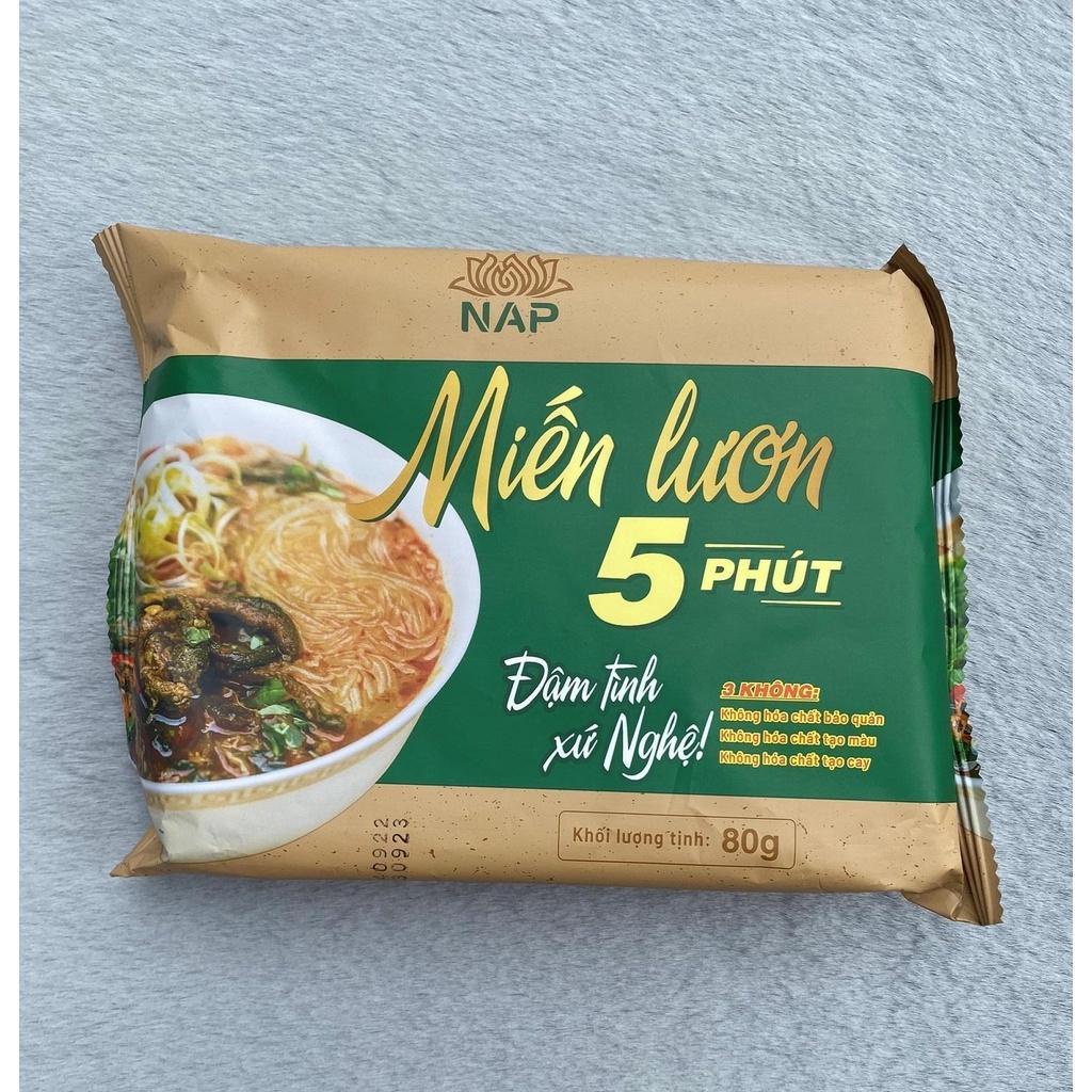 Miến lươn 5 phút (gói không có thịt lươn), set 5