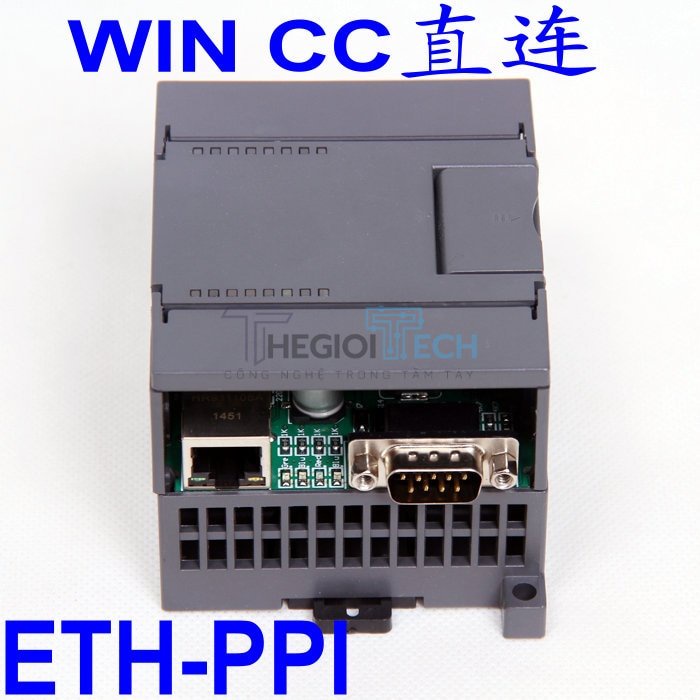 Cô lập ETH-PPI S7-200 Ethernet, Mô Đun Truyền Thông Adapter Đường Sắt CP243i, CP243-1