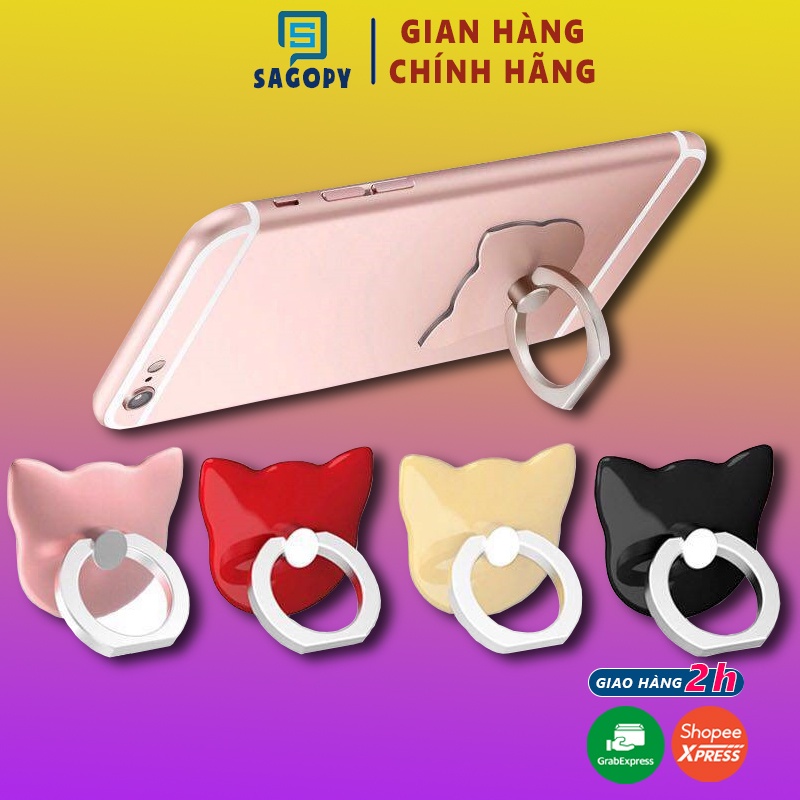 Giá đỡ pop điện thoại S P chống lưng để bàn hình đầu gấu