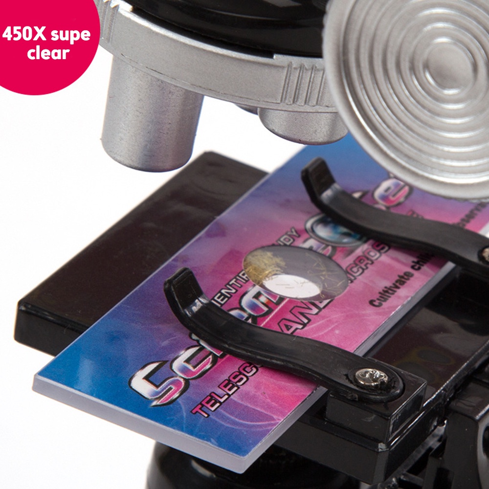 AIDEEPEN Kính hiển vi phóng đại 100/ 400/ 450X dành cho trẻ em