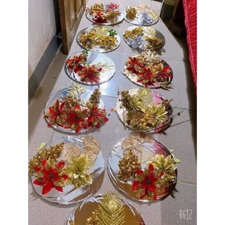 set trang trí quà tết