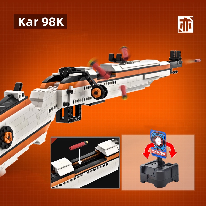 Đồ Chơi Lắp Ráp Mô Hình Trí Tuệ LEGO PUBG Kar 98K - K98 1000+ Mảnh Ghép, Bản Thiết Kế Tiêu Chuẩn Của