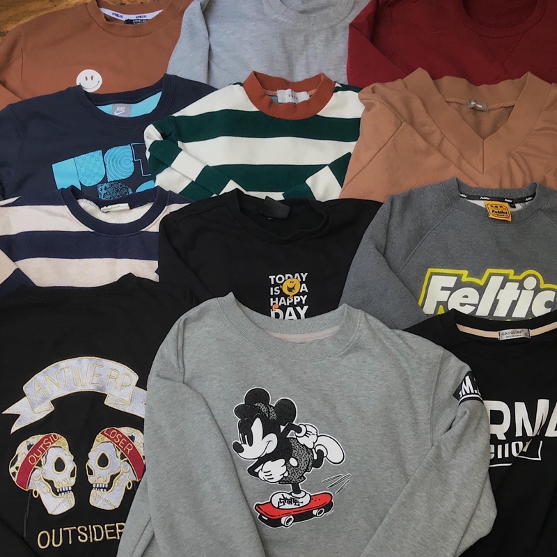 ÁO SWEATER MỸ 2HAND LOẠI 1 UNISEX