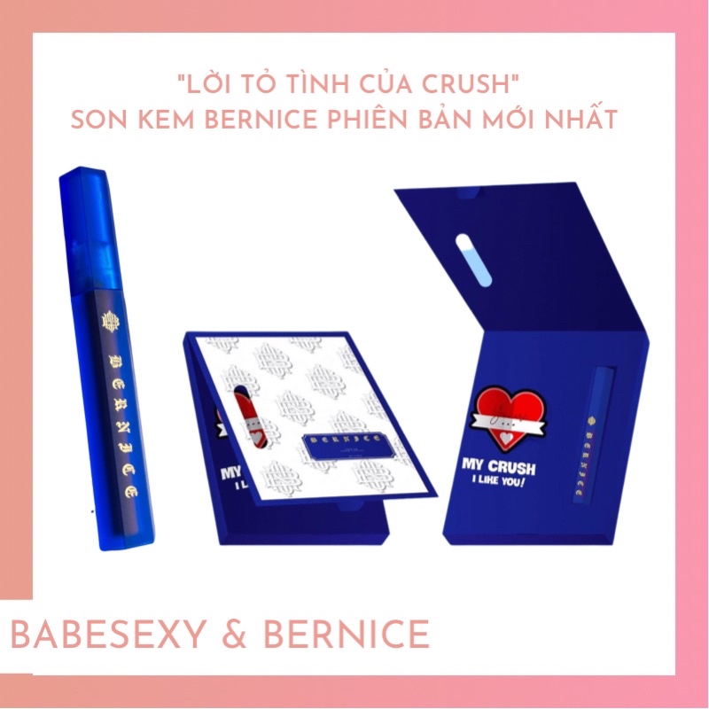 BST 10 MÀU MỚI SON KEM BERNICE 2022 - LỜI TỎ TÌNH CỦA CRUSH ✨