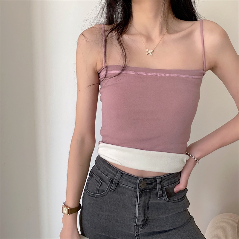 ÁO HAI DÂY LÓT LÔNG BAO ẤM ÁP