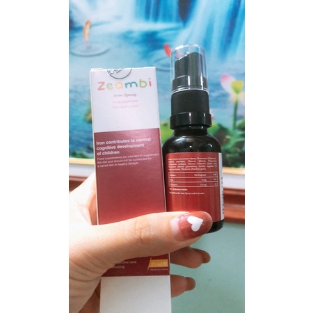 Sắt dạng xịt dễ hấp thu,không táo bón
