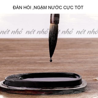 Bộ 3 Bút Lông Bạch Vân , Cọ Vẽ Thư Pháp