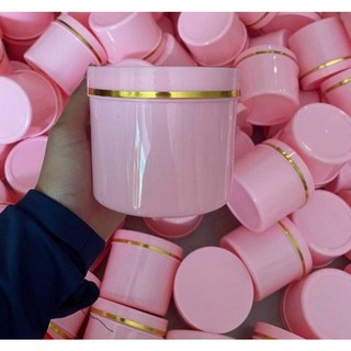 Hủ 150gr-250gr-500gr (màu hồng)