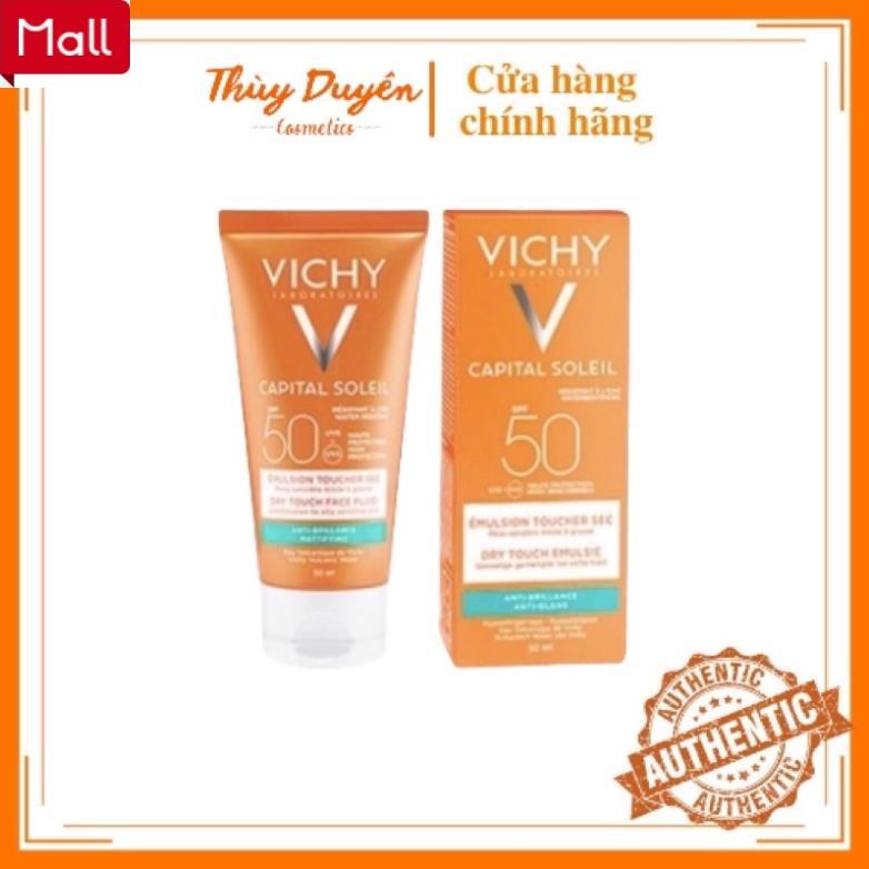 Kem Chống Nắng Vichy Capital Soleil SPF50 50ml-kem chống nắng vichy chính hãng _Shopee Mall