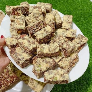 Thanh cơm gạo lứt chà bông bịch 500gr