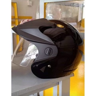 Mũ bảo hiểm, nón honda 3/4 đầu kèm gương hàng nhập khẩu