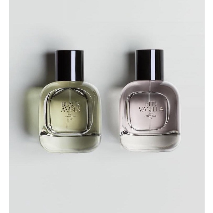 SET NƯỚC HOA ZARA RED VANILLA BLACK AMBER ĐỎ ĐEN 90MLX 2 CHAI