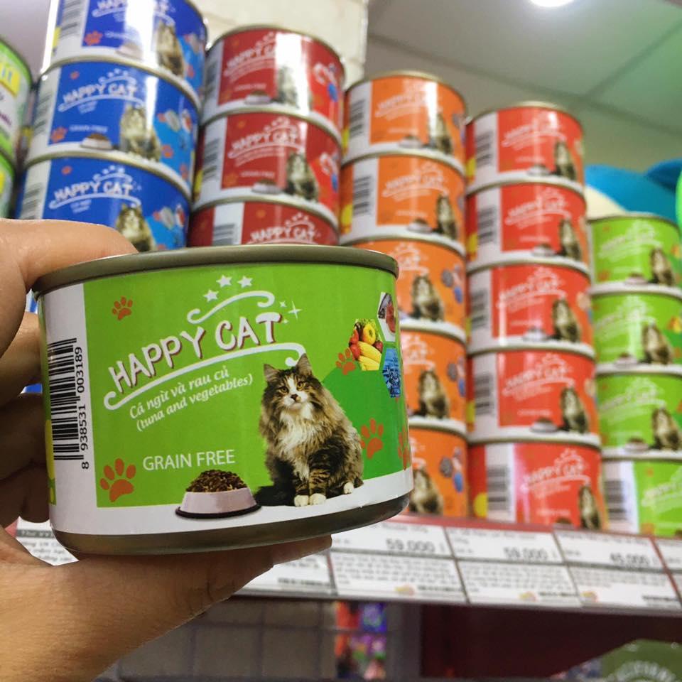 Pate Cho Mèo Happy Cat Lon 160g