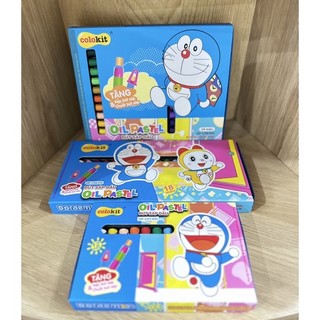 Sáp dầu colokit doraemon 12 màu - 18 màu - 24 màu