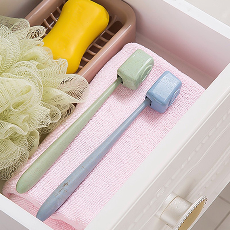 Bộ 4 Vỏ Bọc Bàn Chải Đánh Răng Nhiều Màu Siêu Bền Tiện Dụng Mang Theo Du Lịch