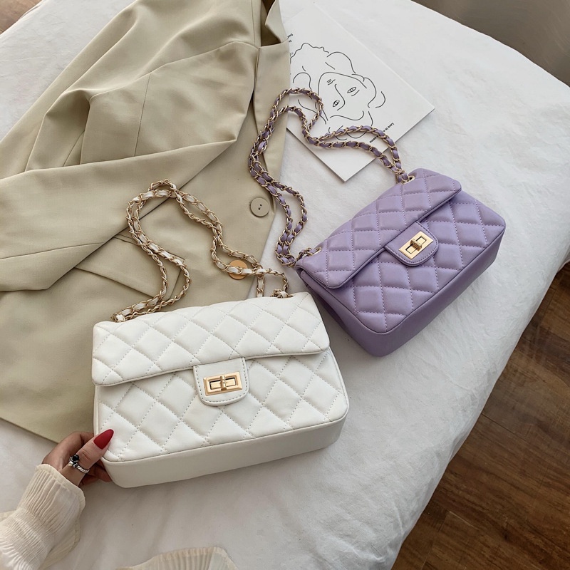 Túi Đeo Chéo Hình Vuông Cỡ Nhỏ Thời Trang Cho Nữ