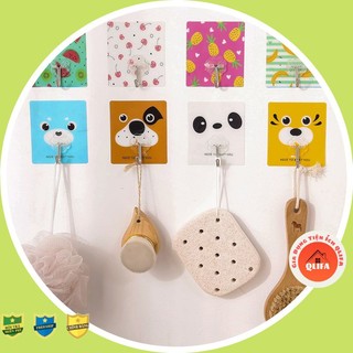Móc dán tường siêu dính miếng to ❤️FREESHIP❤️ Móc dính tường 3d siêu dính, chịu lưc cao
