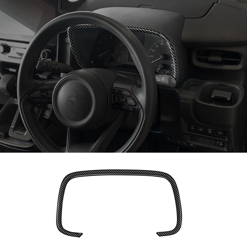 Dải Dán Sợi Carbon Trang Trí Bảng Điều Khiển Xe Hơi Toyota Sienta 2022 2023