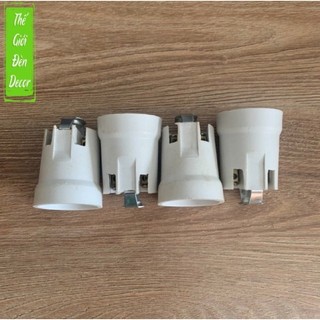 Đui Đèn E27 loại giả sứ chống cháy