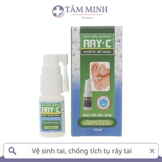 RAY C RỬA SẠCH RÁY TAI, VỆ SINH TAI DỄ DÀNG RAYC