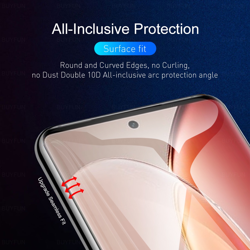 Kính Cường Lực 6 Trong 1 Bảo Vệ Ống Kính Máy Ảnh Sau Cho Vivo X90 Pro Plus VivoX90 Pro + X90pro VivoX90pro